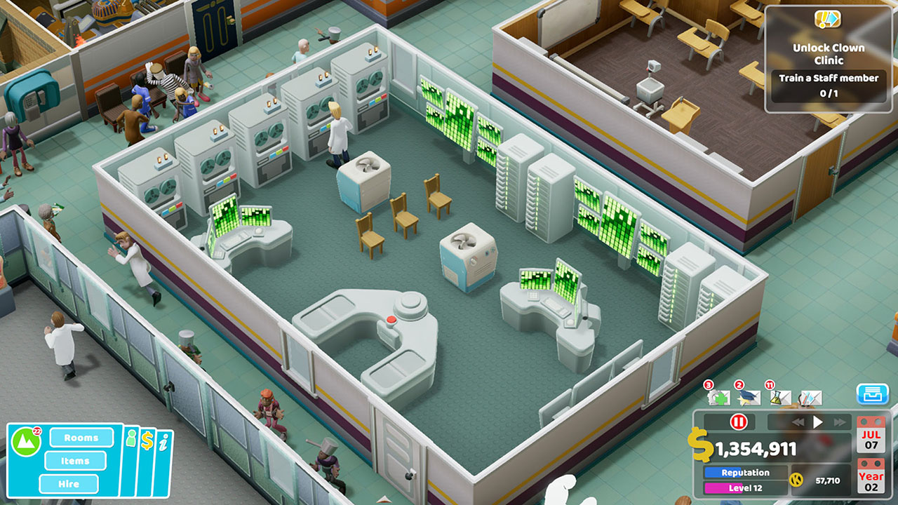 Two Point Hospital Nintendo Switch Screenshot 4