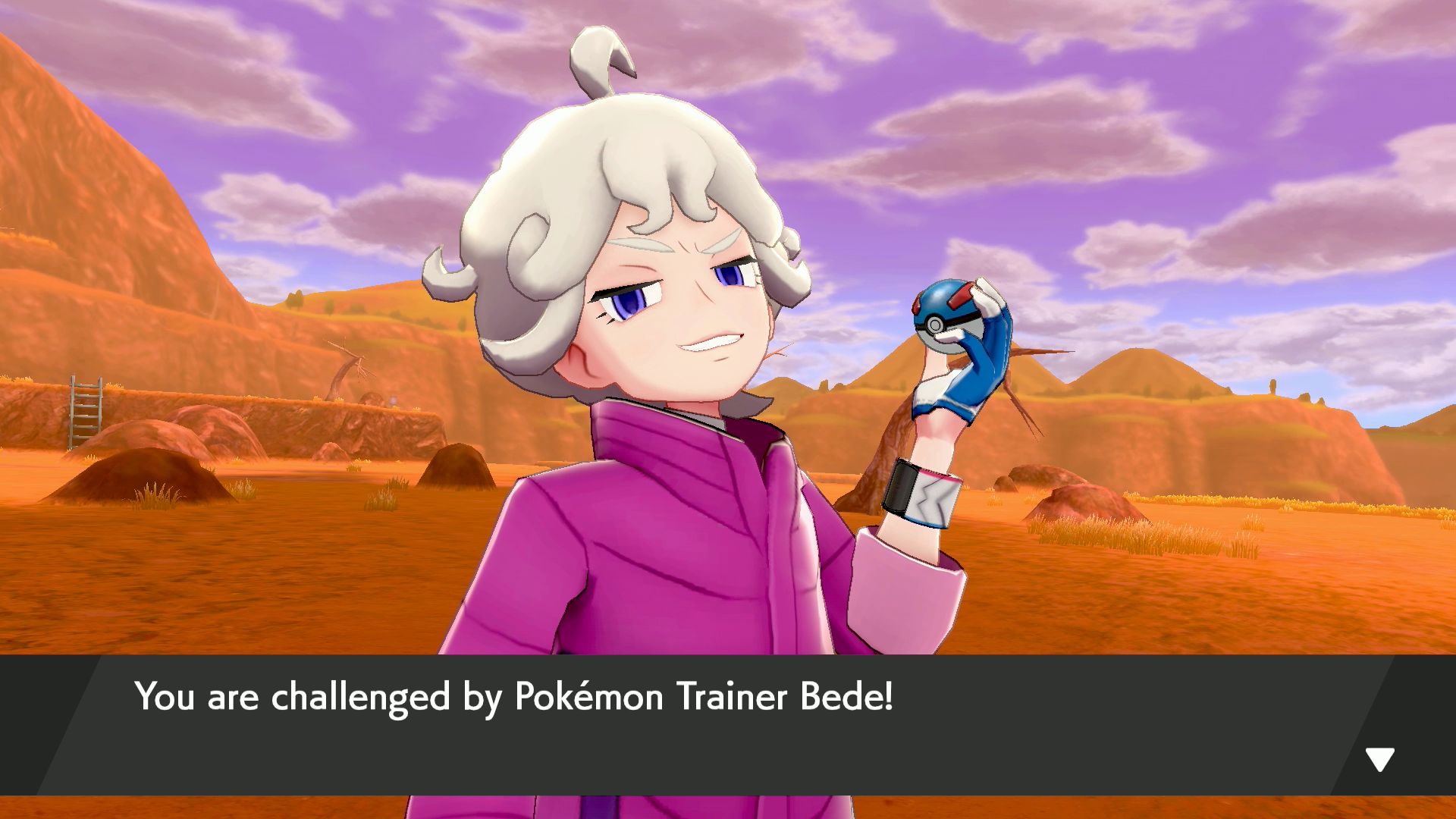 Bede Pokémon Sword And Shield Screenshot