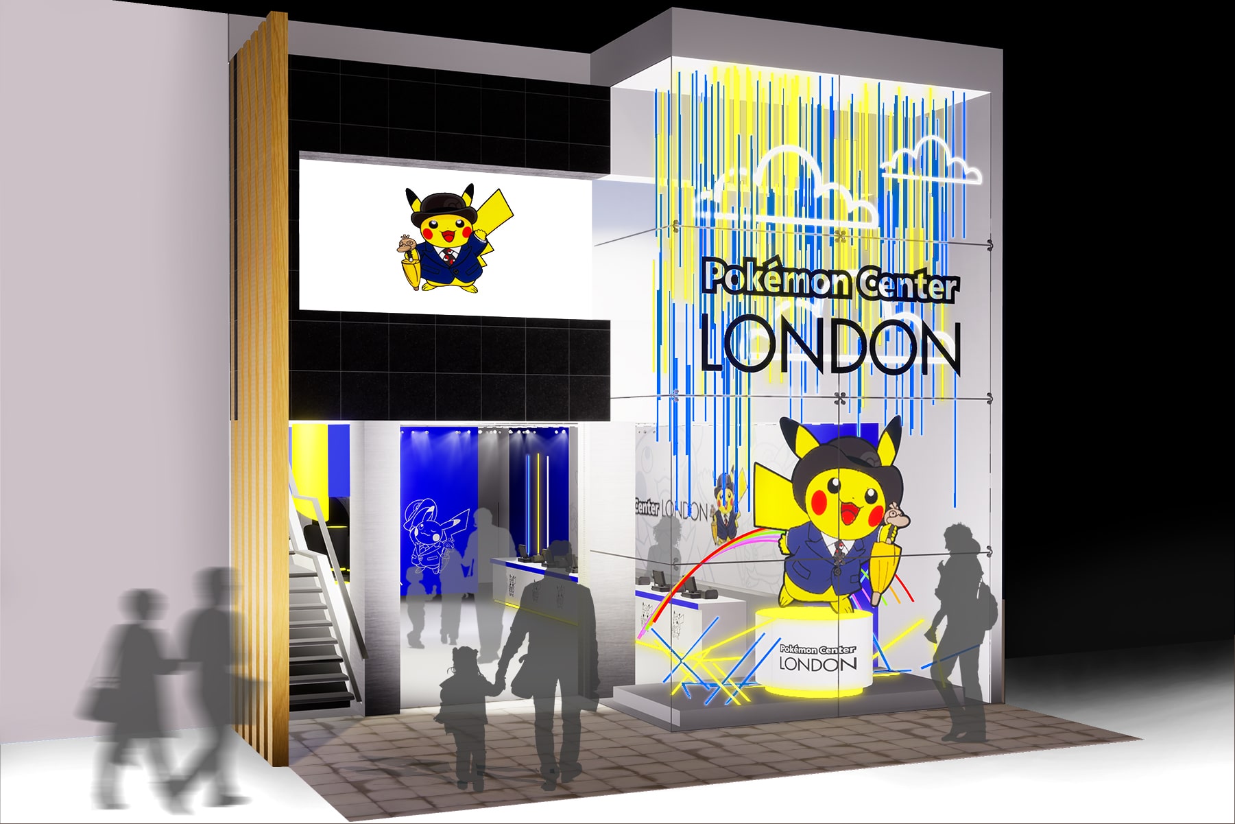 Pop-Up Pokémon Center London Mock Up
