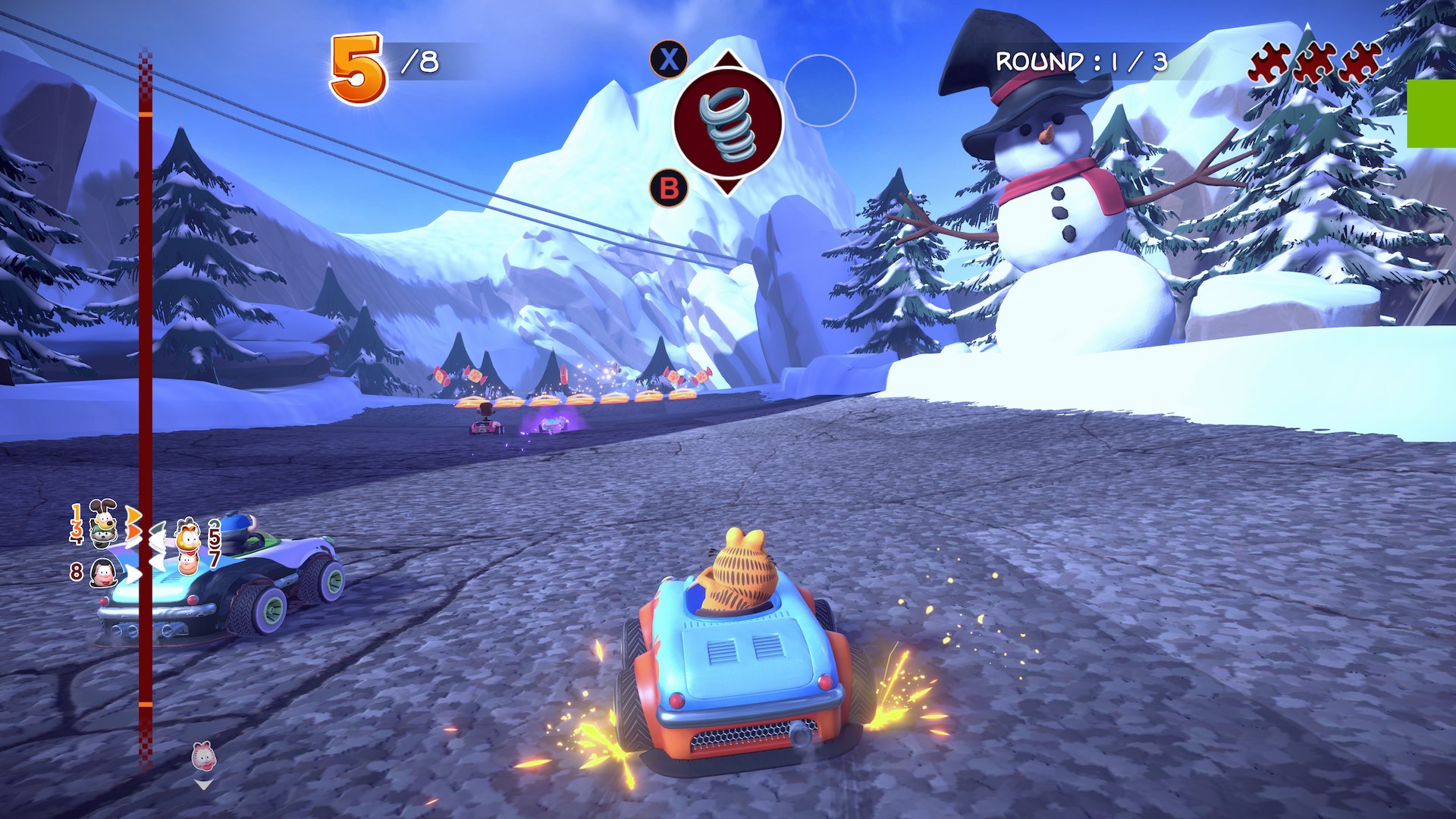 Garfield Kart Furious Racing Screenshot September 2019 6