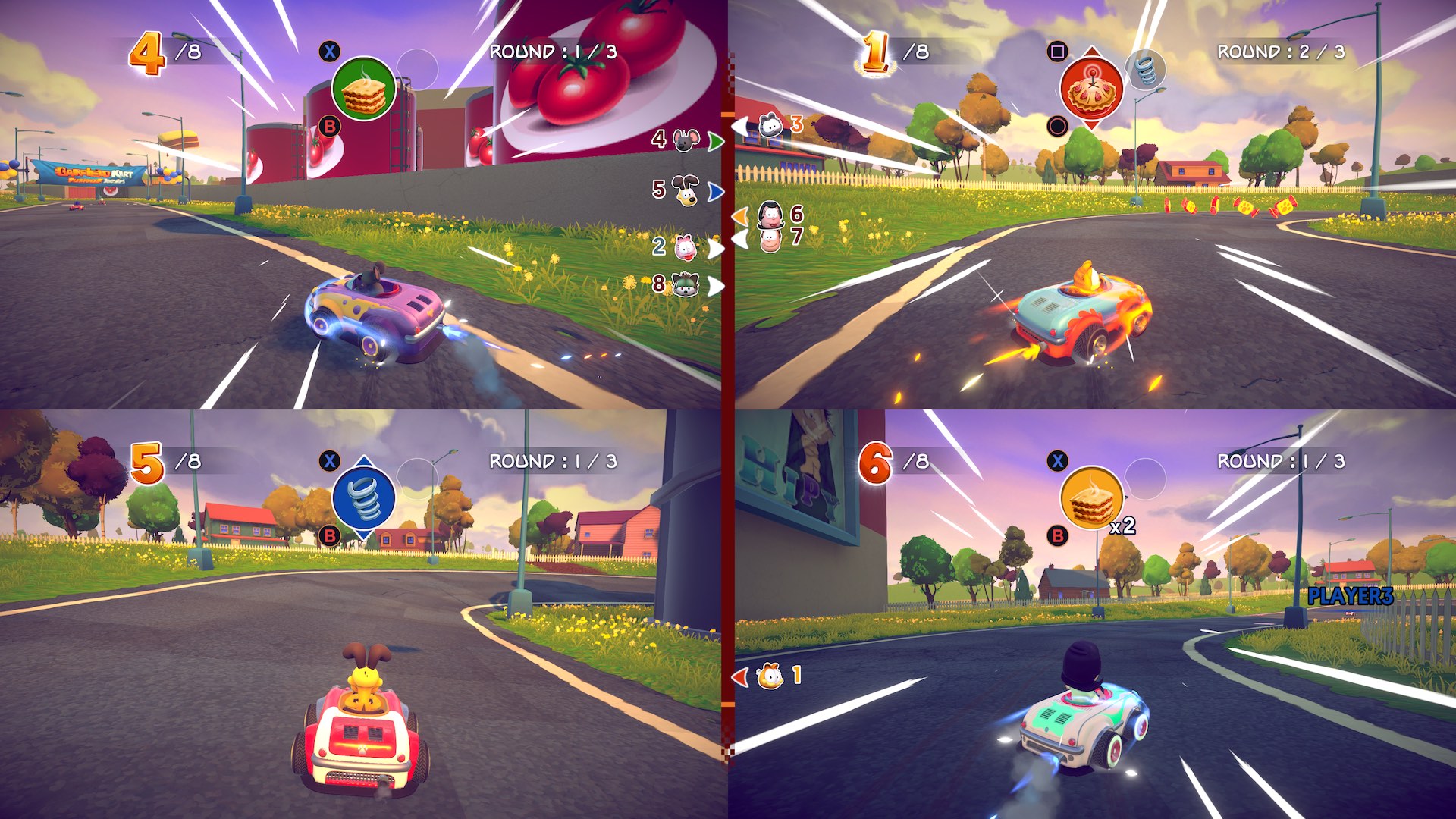 Garfield Kart Furious Racing Screenshot September 2019 9