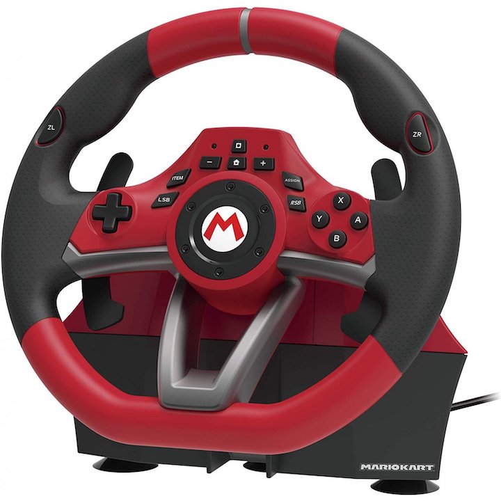 Mario Kart 8 Deluxe Racing Wheel For Nintendo Switch DX Edition Photo