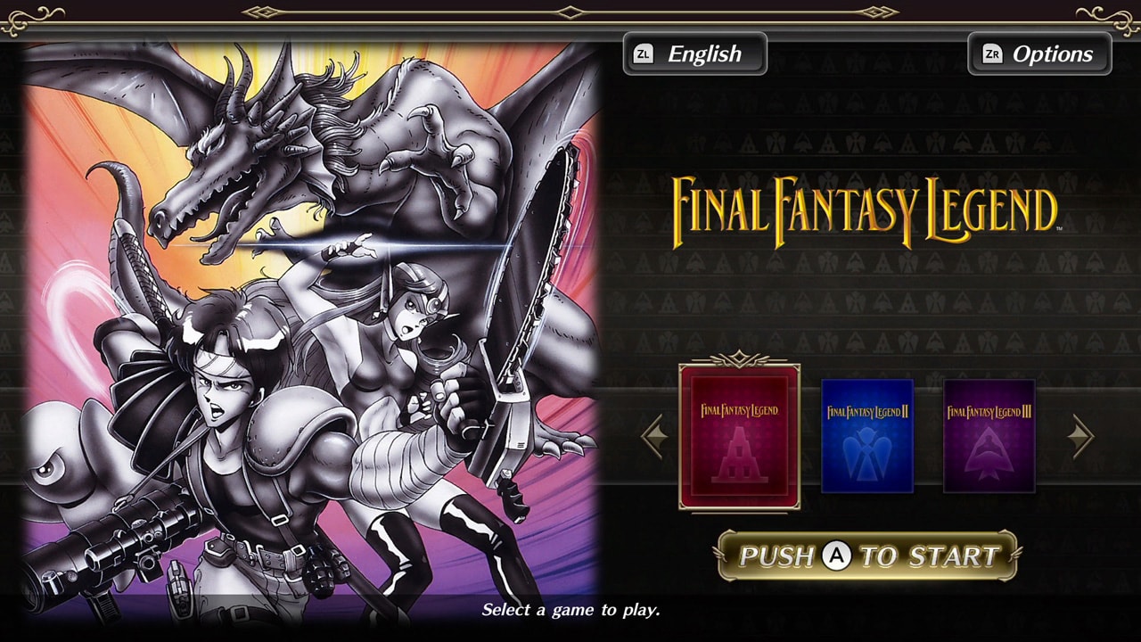 Collection Of SaGa Final Fantasy Legend Screenshot 1