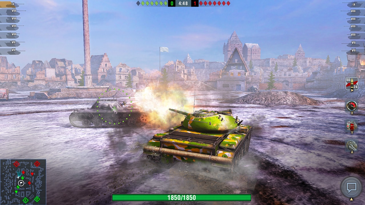 Free-To-Play World Of Tanks Blitz Rolls Out On Nintendo Switch 11 World Of Tanks Blitz Screenshot 6