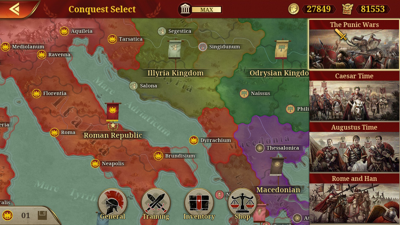 great conquerer rome screenshot 2