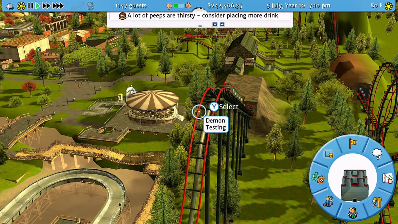 RollerCoaster Tycoon 3: Complete Edition Preview Screenshot 2