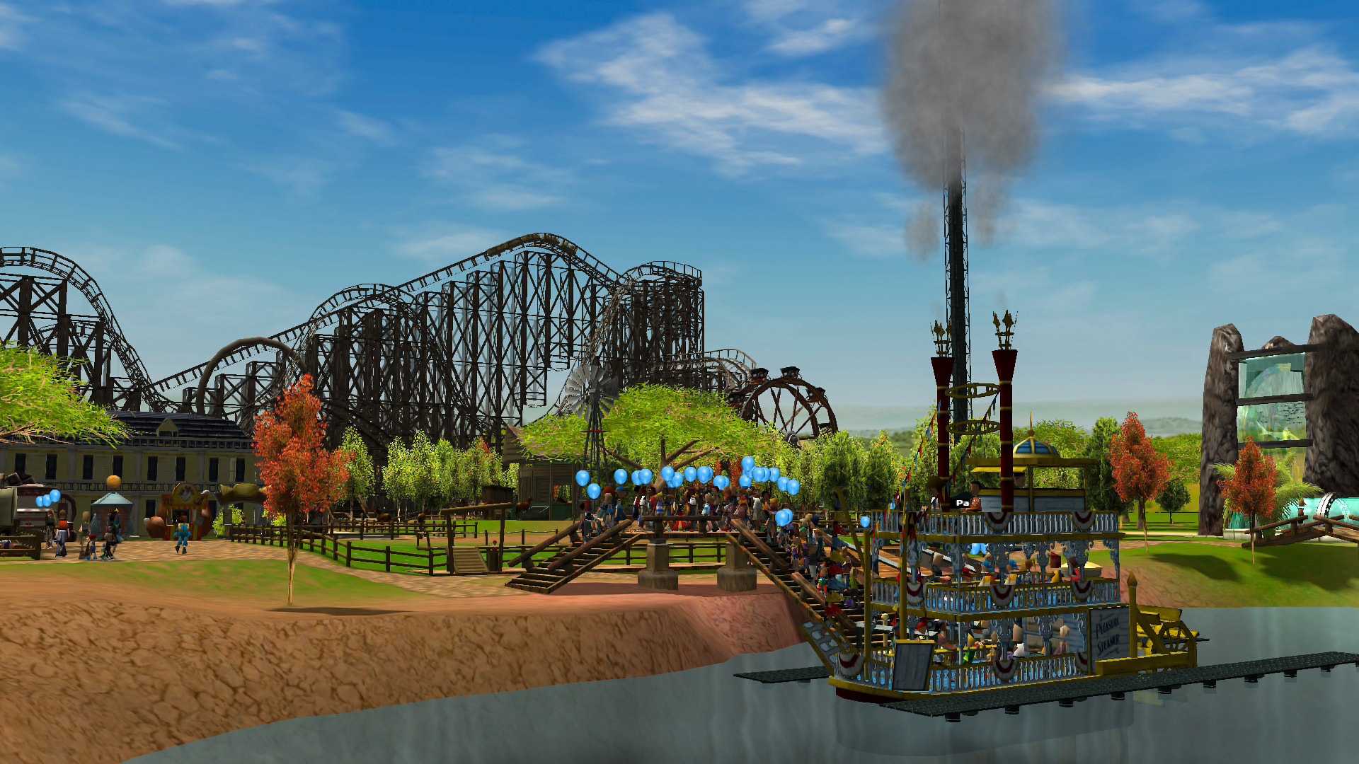 rollercoaster tycoon 3 complete edition switch screenshot 7