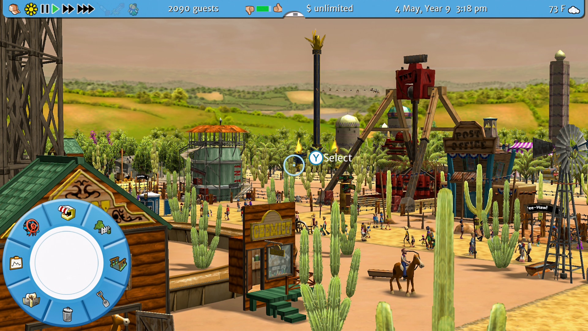 rollercoaster tycoon 3 complete edition switch screenshot 9