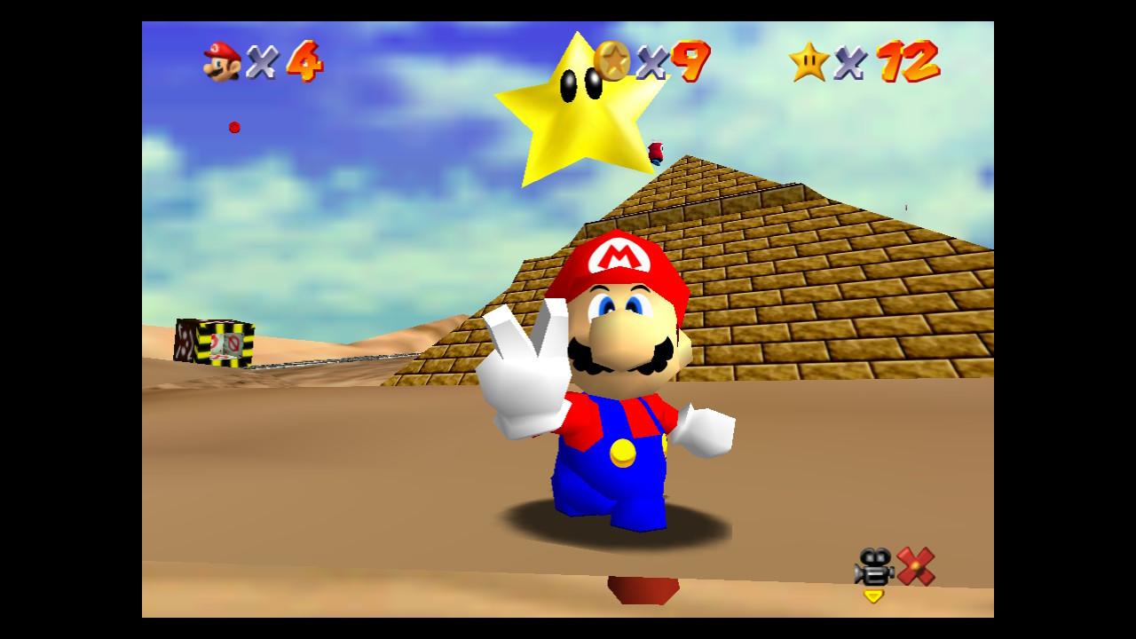 Super Mario 64 Shifting Sand Land Screenshot 2