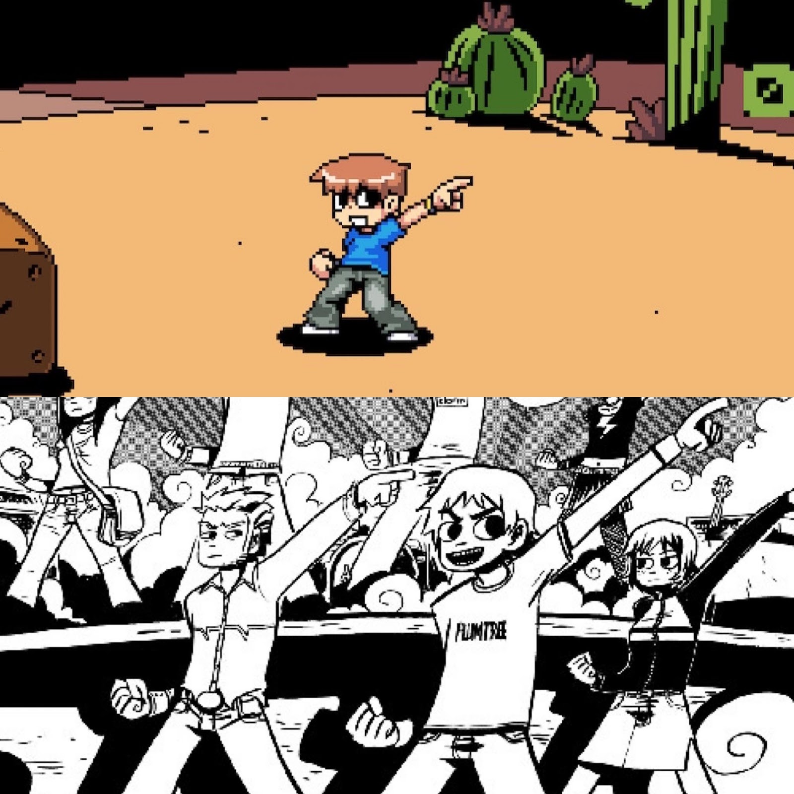 The Best Easter Eggs In Scott Pilgrim vs The World: The Game Complete Edition 6 scott pilgrim vs the world the game easter egg screenshot 1