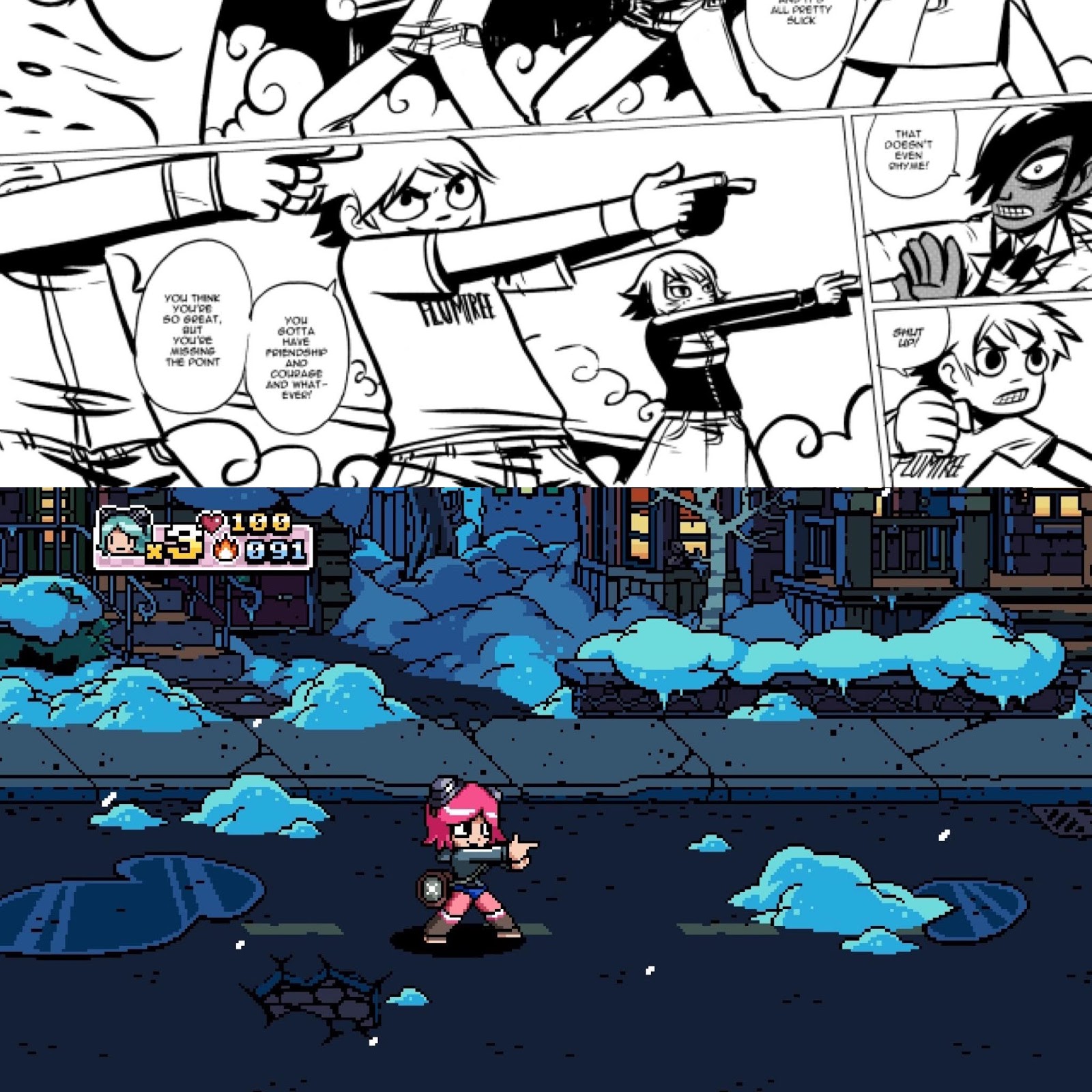 The Best Easter Eggs In Scott Pilgrim vs The World: The Game Complete Edition 7 scott pilgrim vs the world the game easter egg screenshot 2