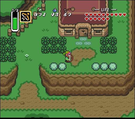 Zelda Link to the Past Bow