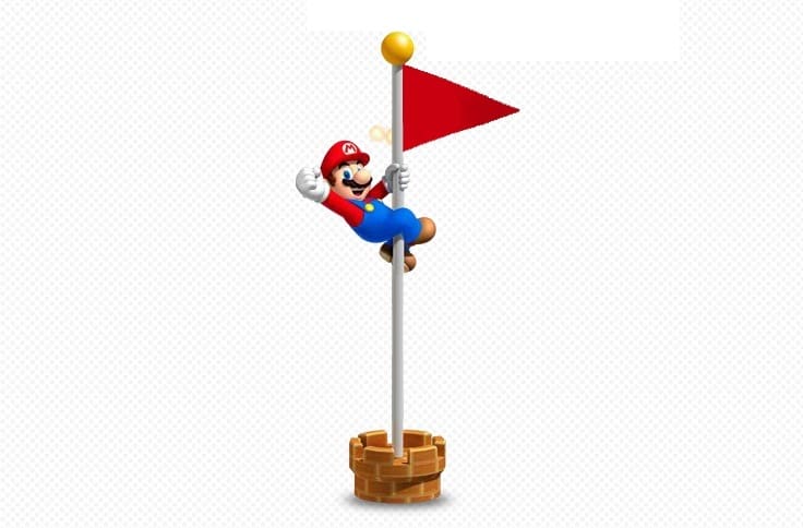 Super Mario Flag