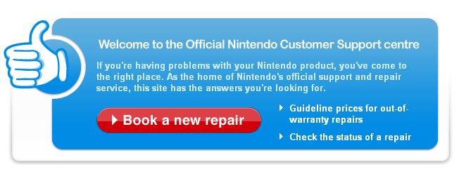 UK Nintendo Customer Support Centre