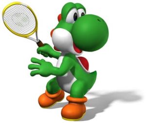yoshi mario tennis open