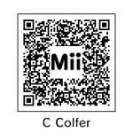 Chris Colfer Mii QR Code