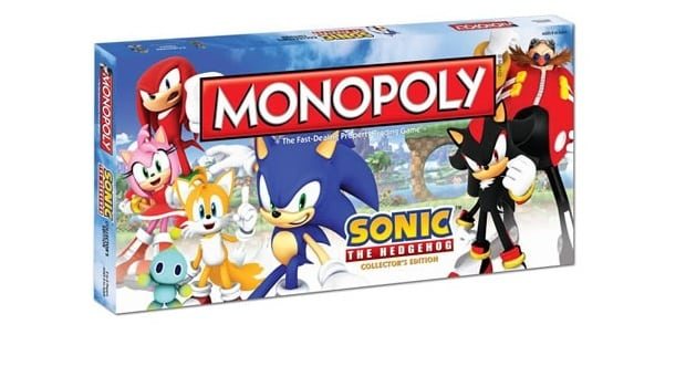 monopoly sonic the hedgehog collectors edition