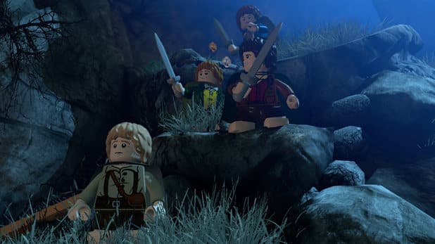lego lord of the rings hobbits