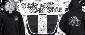 pikachu comic style merchandise