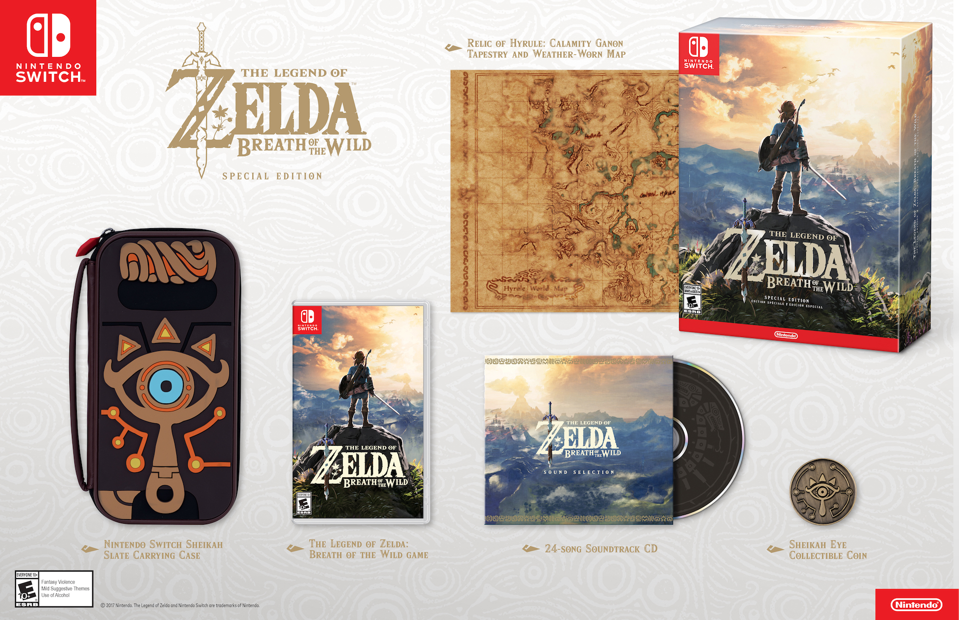 the legend of zelda breath of the wild special edition