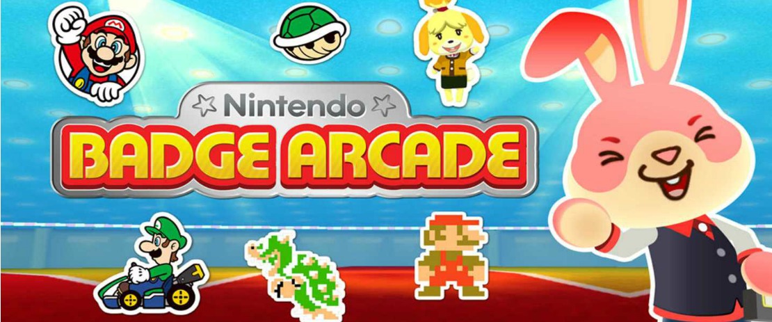 arcade bunny nintendo badge arcade image