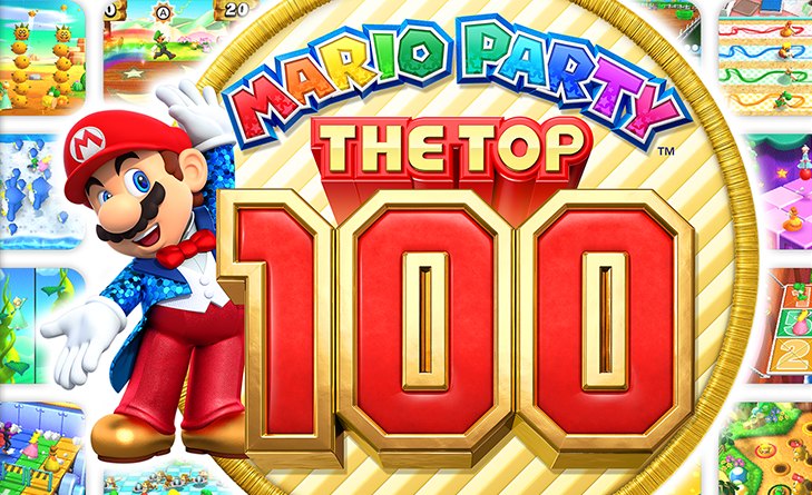mario party the top 100 logo