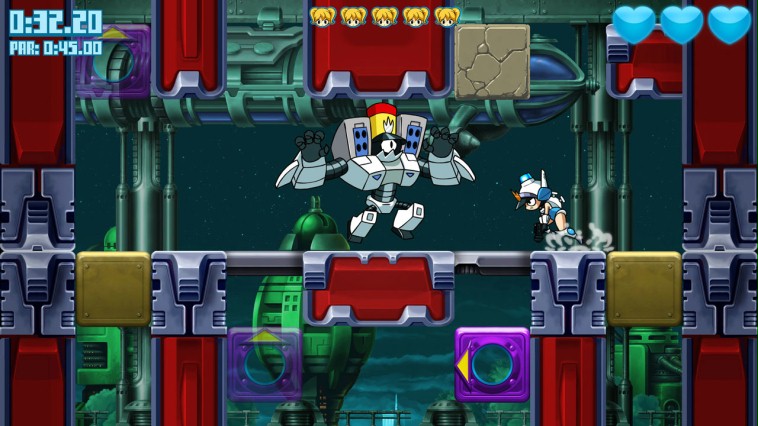Mighty Switch Force! Hyper Drive Edition Review Screenshot 2