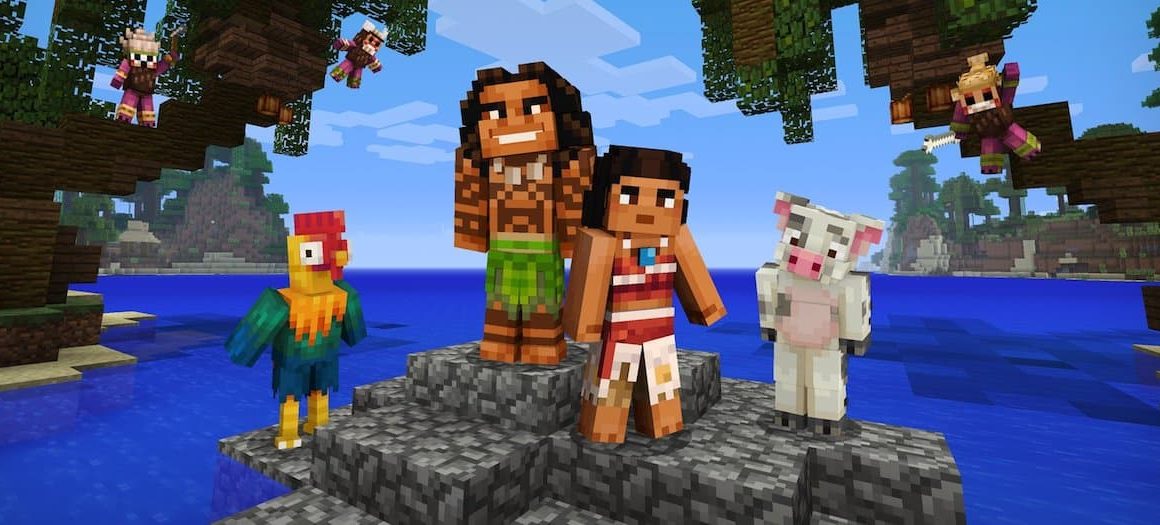 Minecraft: Nintendo Switch Edition Moana Character Pack Screenshot