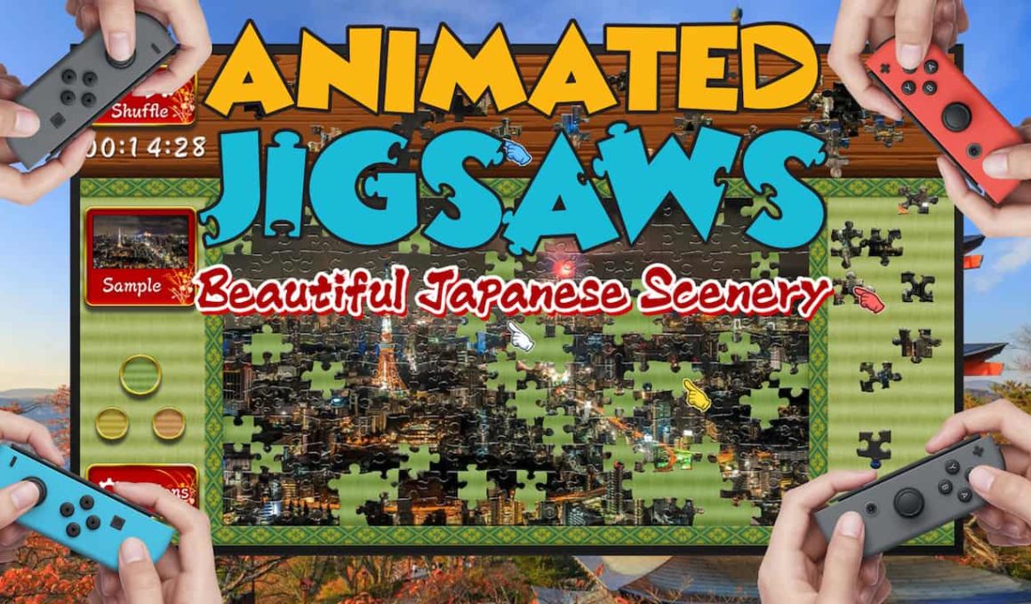 Animated Jigsaws: Beautiful Japanese Scenery Image