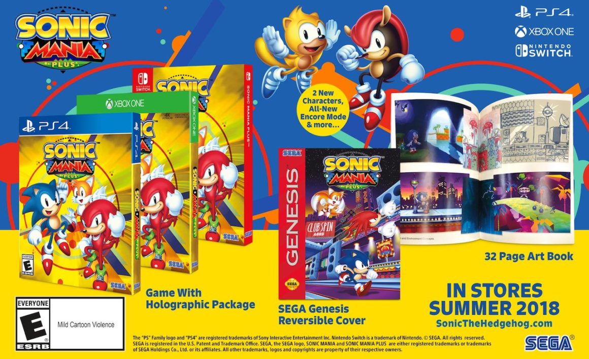 Sonic Mania Plus Receives Physical Release This Summer | Nintendo