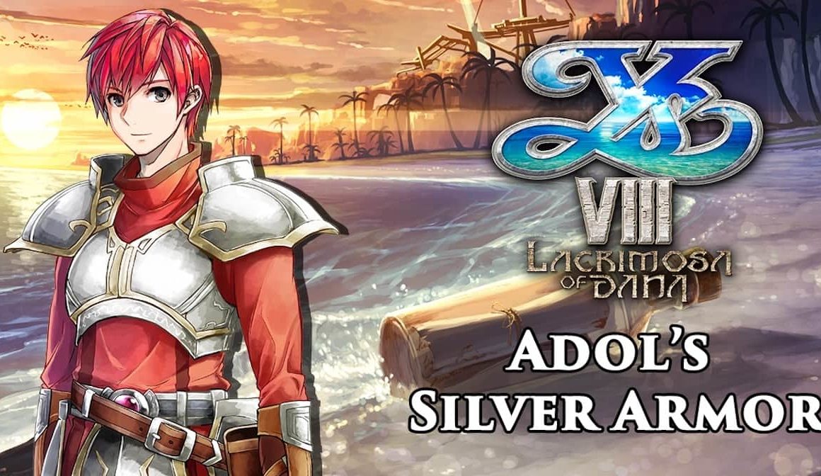 Adol's Silver Armor Ys VIII: Lacrimosa of DANA Artwork