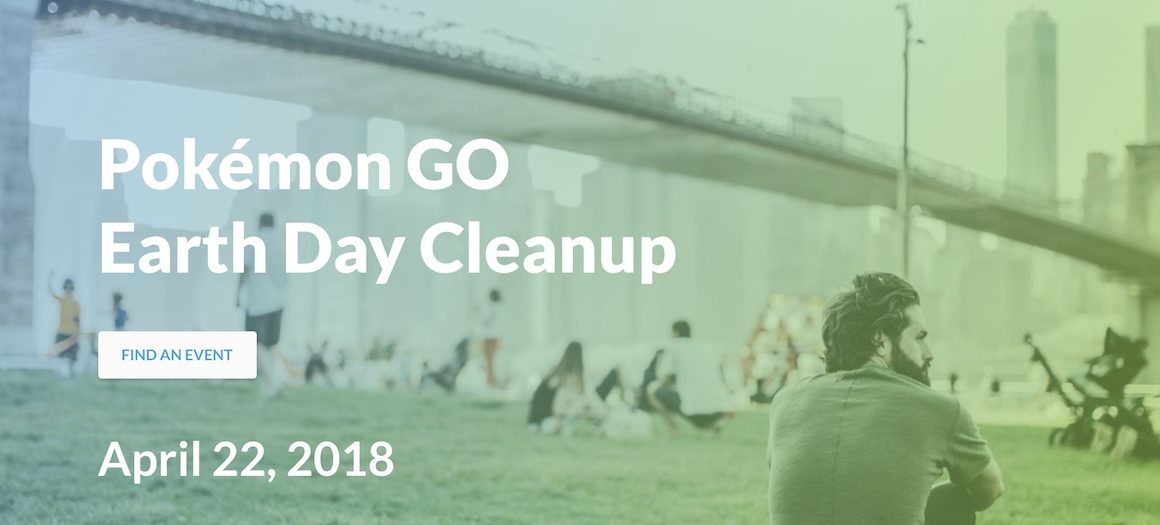Pokémon GO Earth Day Clean Up Event