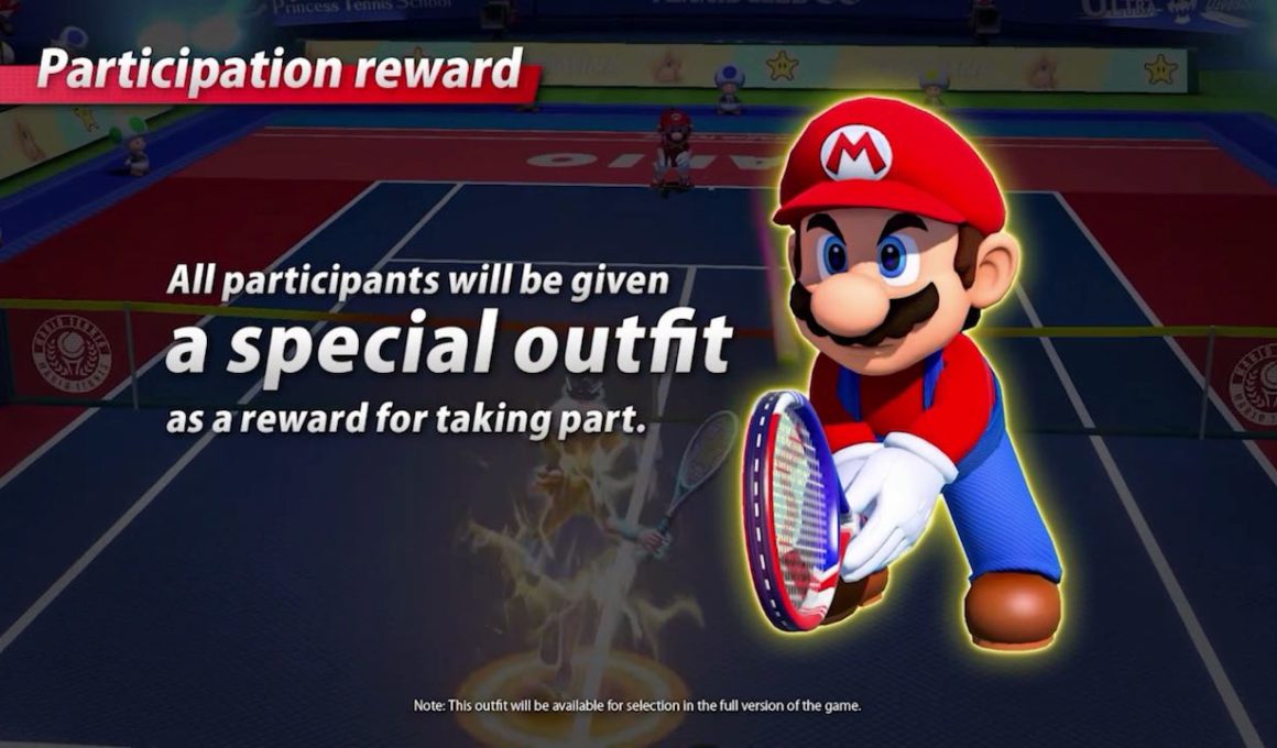 Free Mario Costume Mario Tennis Aces Screenshot