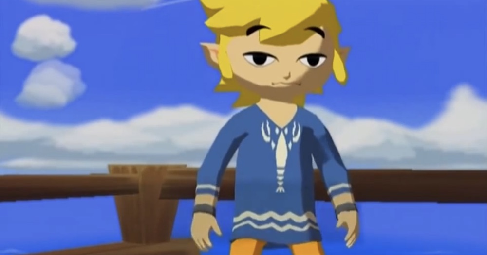 Link Tired Zelda: The Wind Waker Screenshot