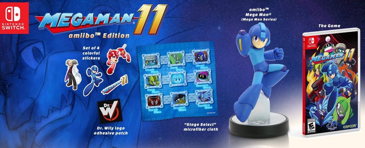 Mega Man 11 amiibo Edition Photo