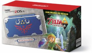 New Nintendo 2DS XL Hylian Shield Edition Box Art