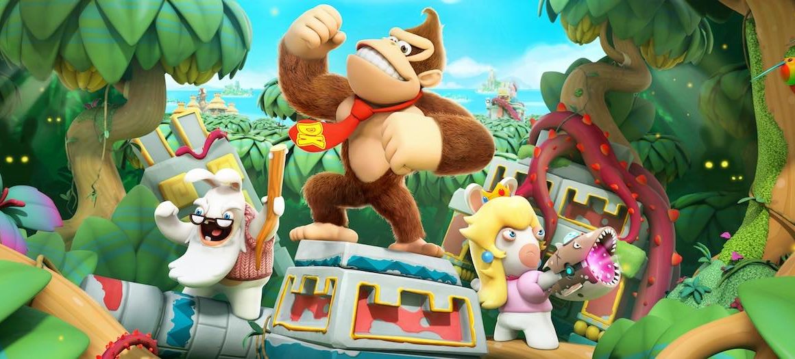 Mario + Rabbids Kingdom Battle: Donkey Kong Adventure Artwork