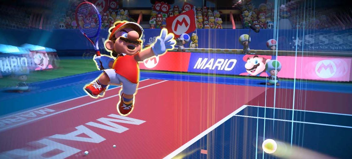 Mario Tennis Aces Shot Types Screenshot