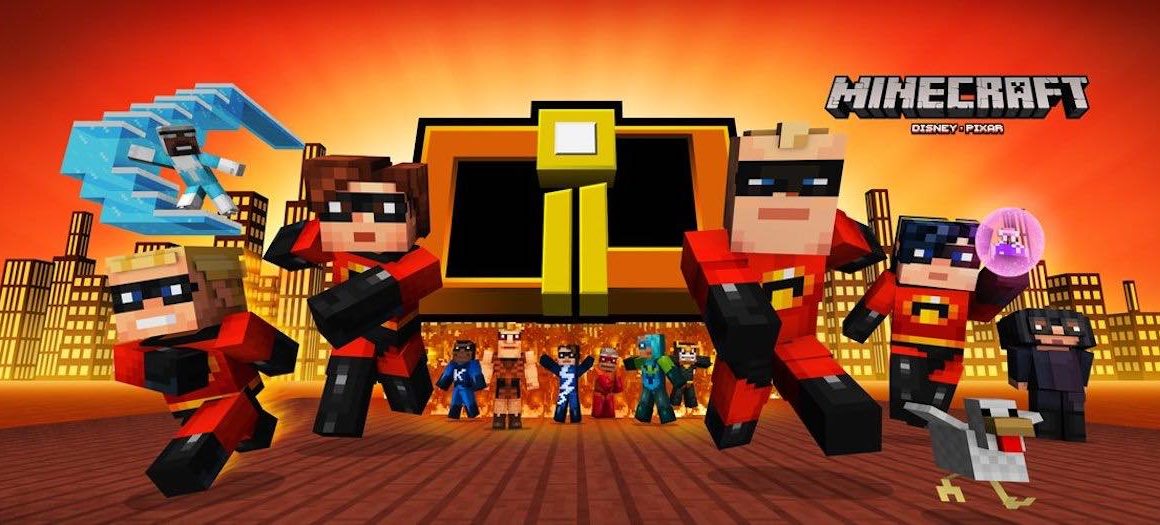 Minecraft The Incredibles Skin Pack