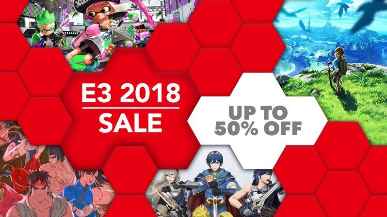 Nintendo eShop E3 2018 Sale Artwork