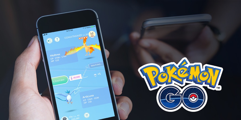 Pokémon GO Trading Moltres Screenshot