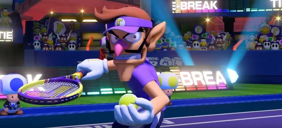 Waluigi Mario Tennis Aces Screenshot