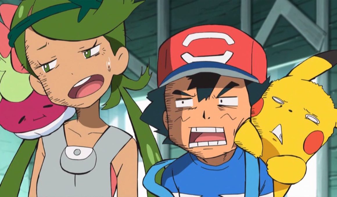 Pokémon Anime Embarrassed Screenshot