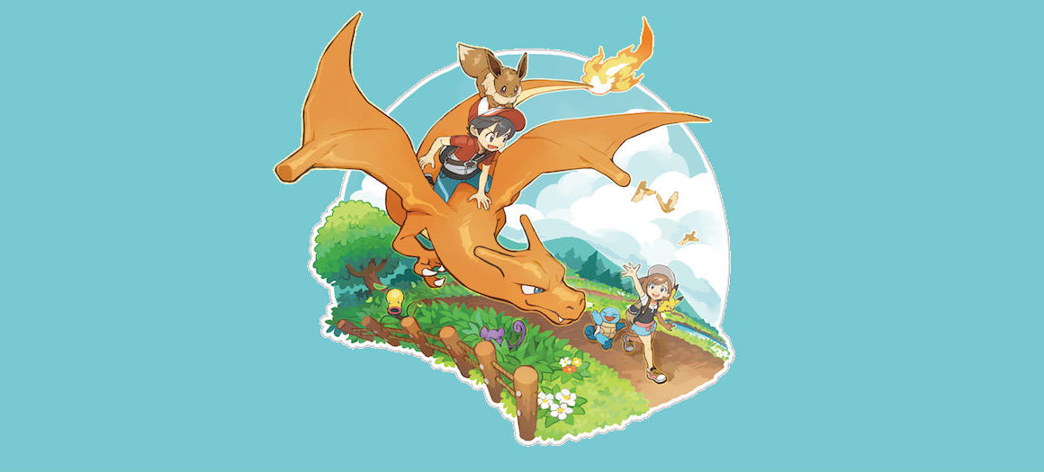 Pokémon: Let's Go Charizard Artwork