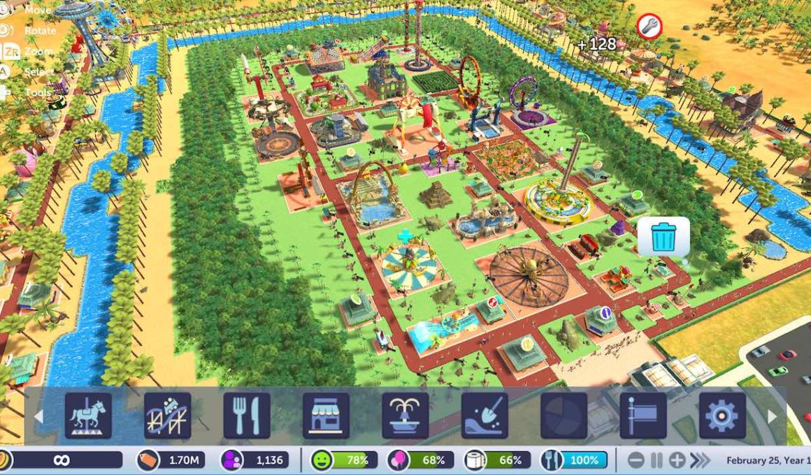 RollerCoaster Tycoon Adventures Screenshot