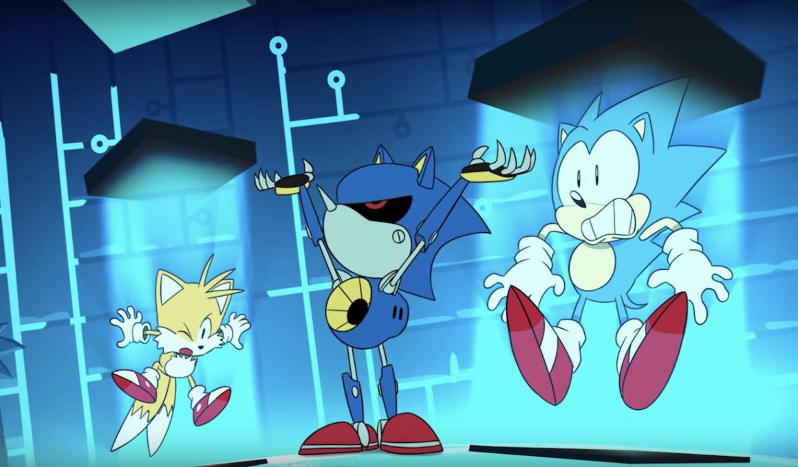 Sonic Mania Adventures Metal Sonic Screenshot