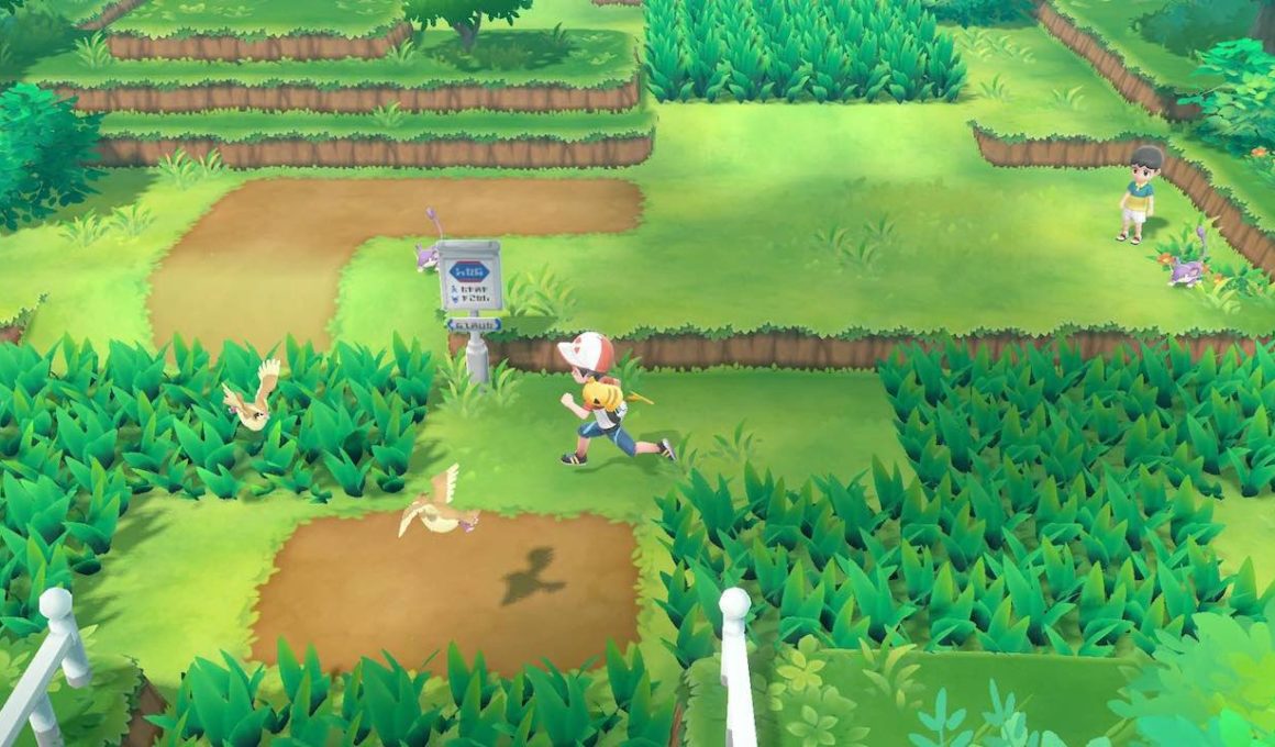 Pokémon: Let's Go, Pikachu! and Let's Go, Eevee! Screenshot