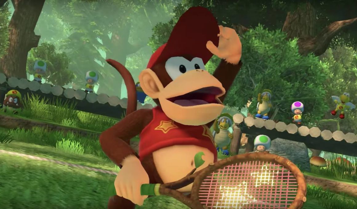 Diddy Kong Mario Tennis Aces Screenshot