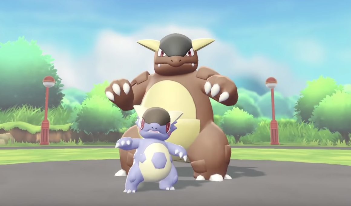 Mega Kangaskhan Pokémon Let's Go Screenshot