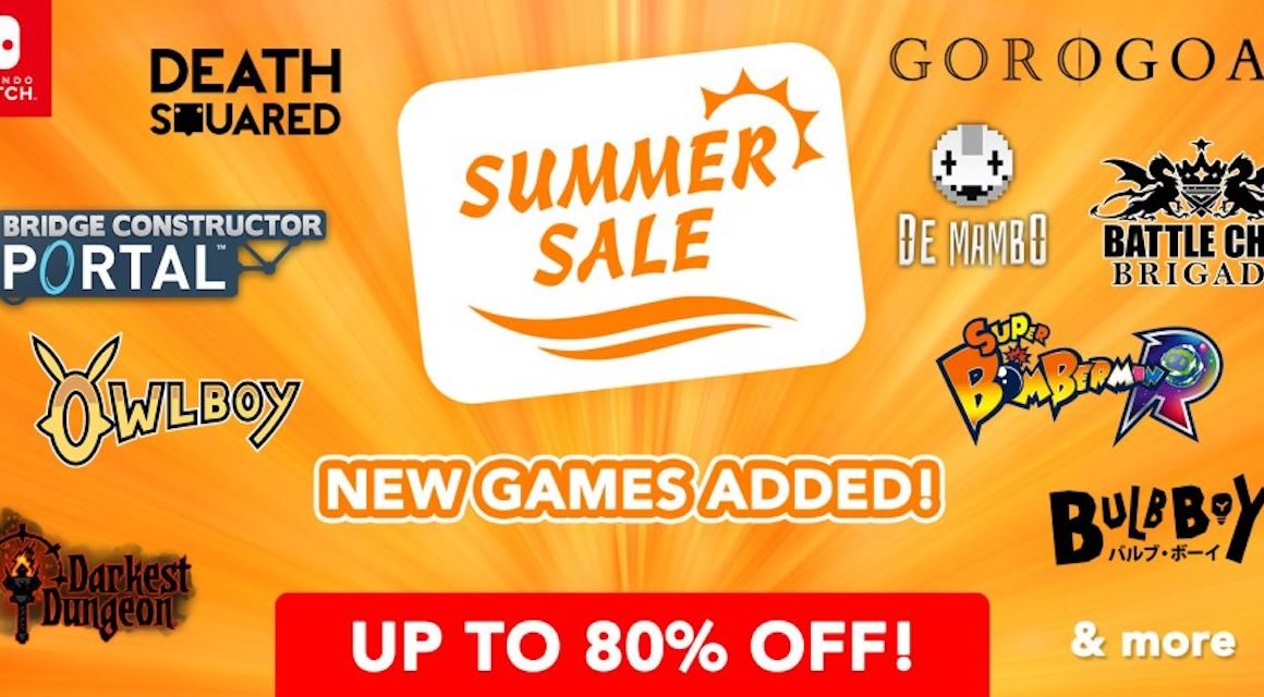 Nintendo eShop Summer Sale Advert